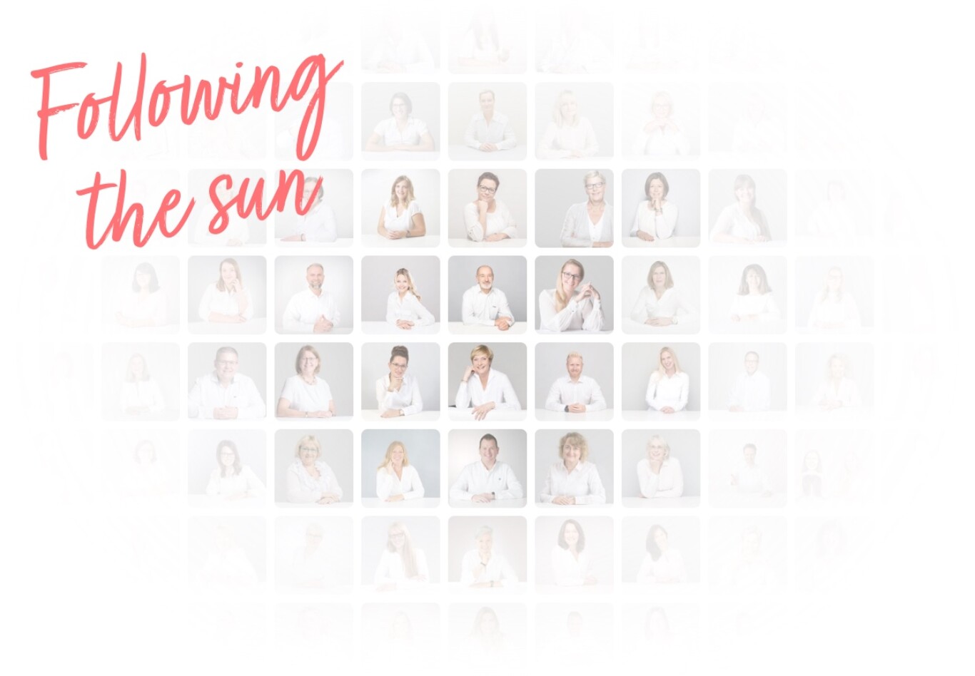 Finde den Reiseberater, der zu Dir passt. Following the sun!