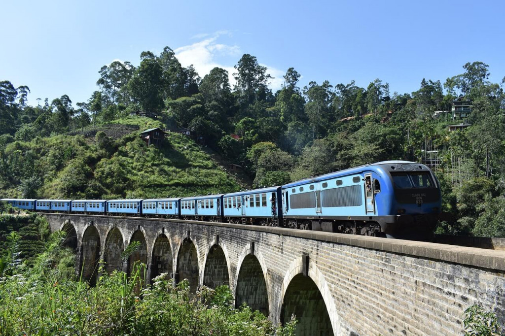 Zugfahrt Sri Lanka