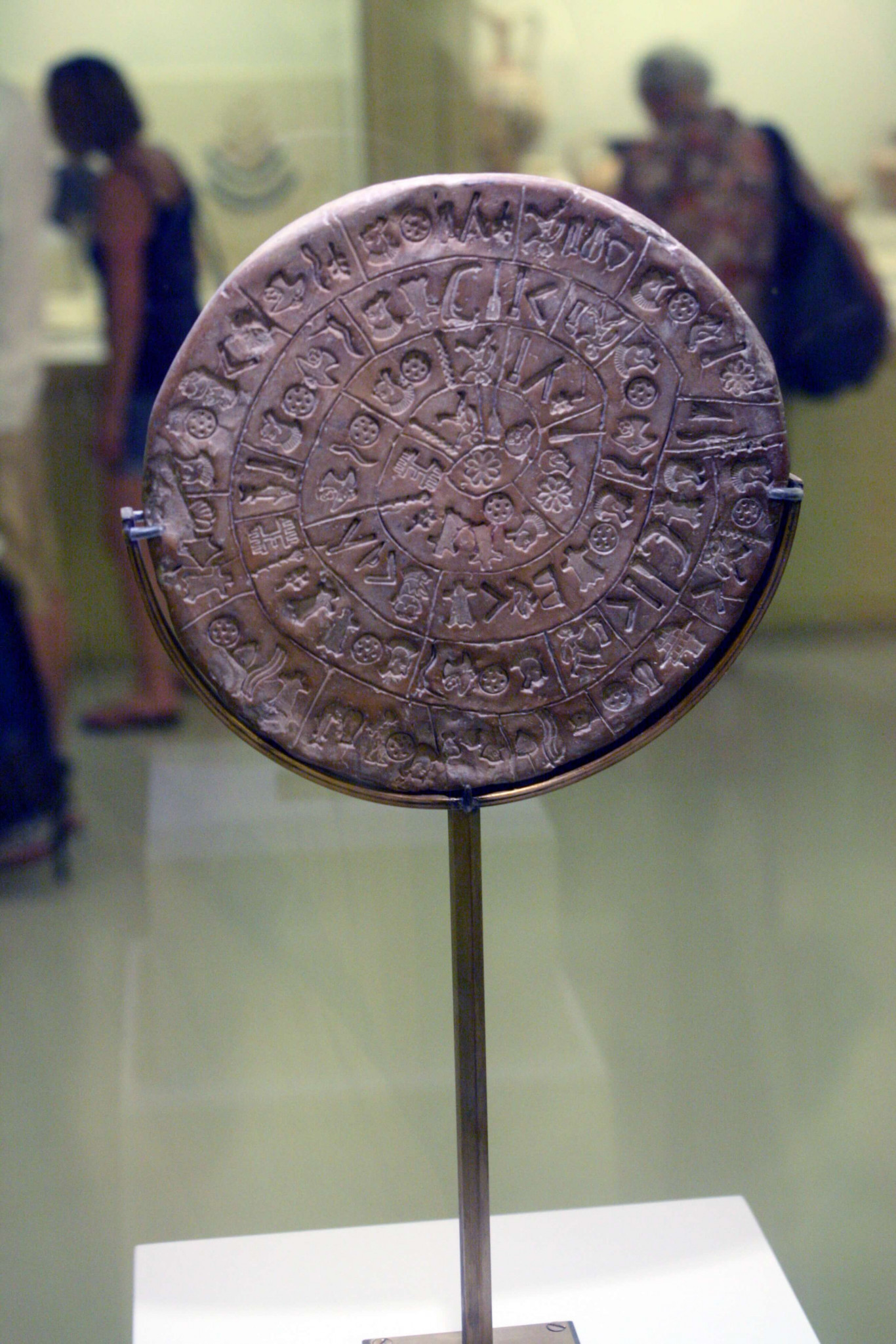 kreta-2 Scheibe Antike