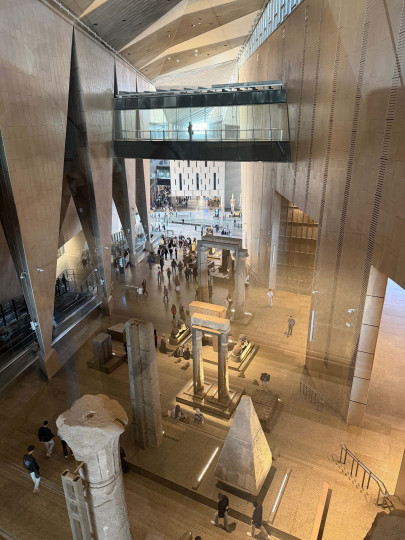 Ägypten Museum von oben