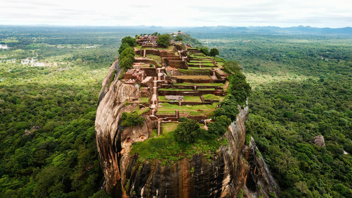 Sigiriya-Löwenfelsen in Sri Lanka