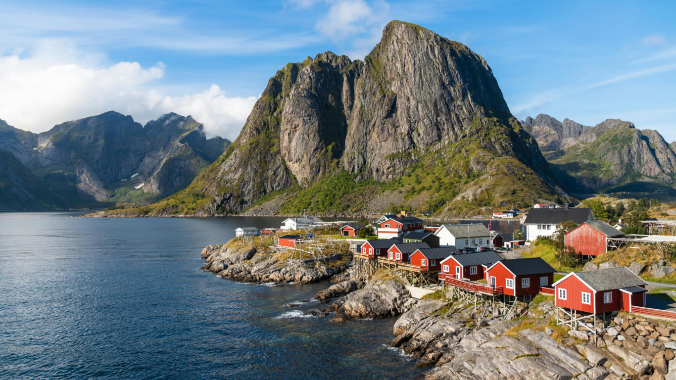 Norwegen fasziniert und inspiriert mit Fjorden und der Mitternachtssonne