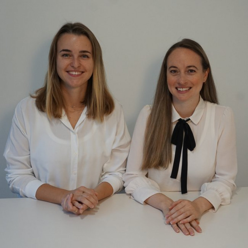 Vivien Castillo und Laurine Stein